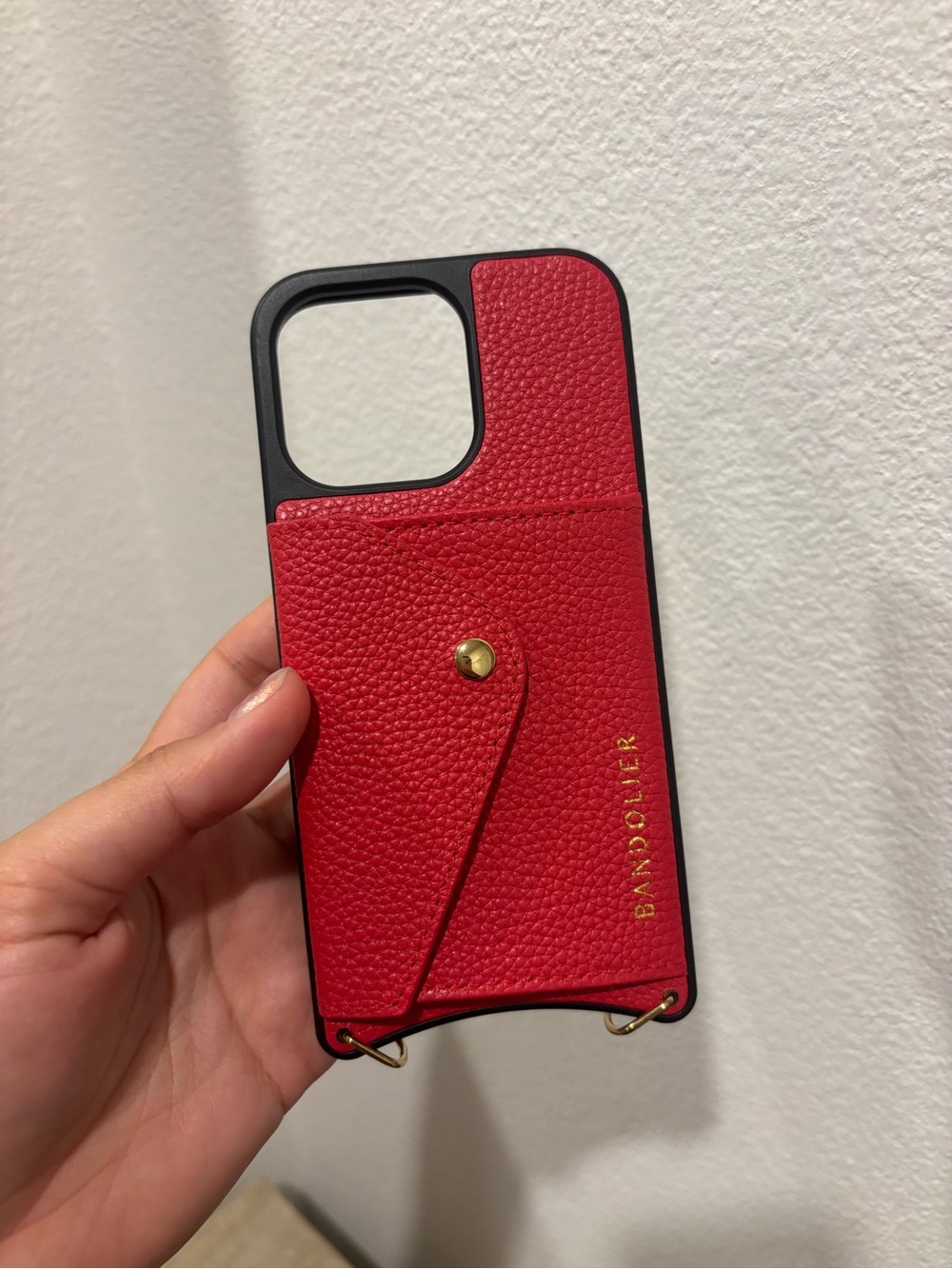 Bandolier red phone case